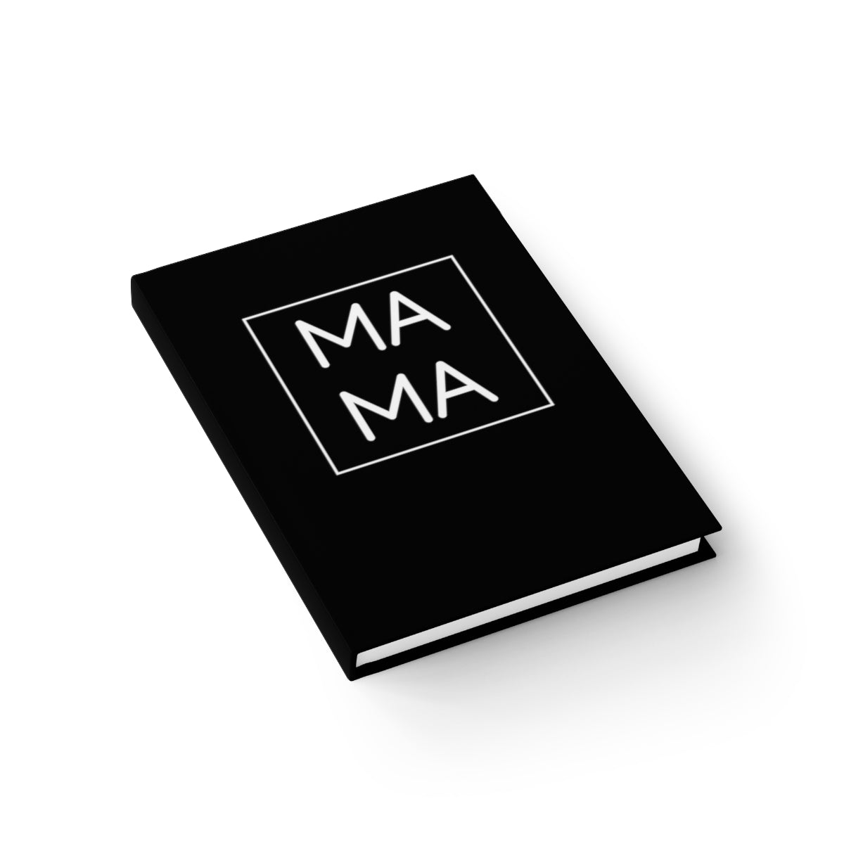 MAMA Journal (Black) - Ruled Line