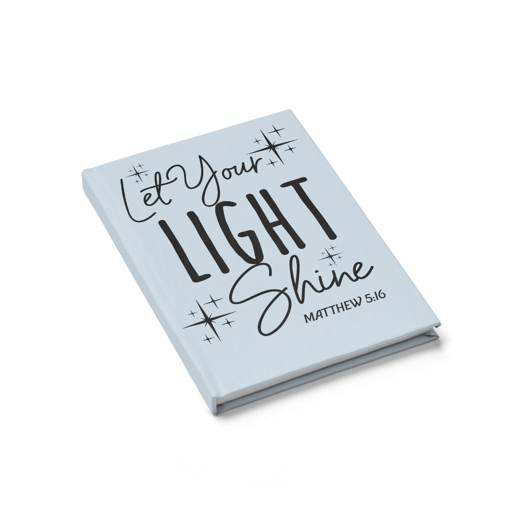 Let Your Light Shine Journal (Sky) - Ruled Line