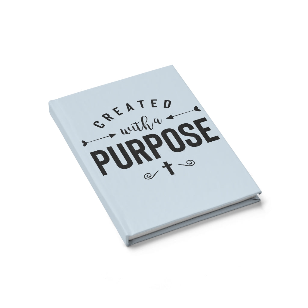 Created With A Purpose Journal (Sky) - Ruled Line