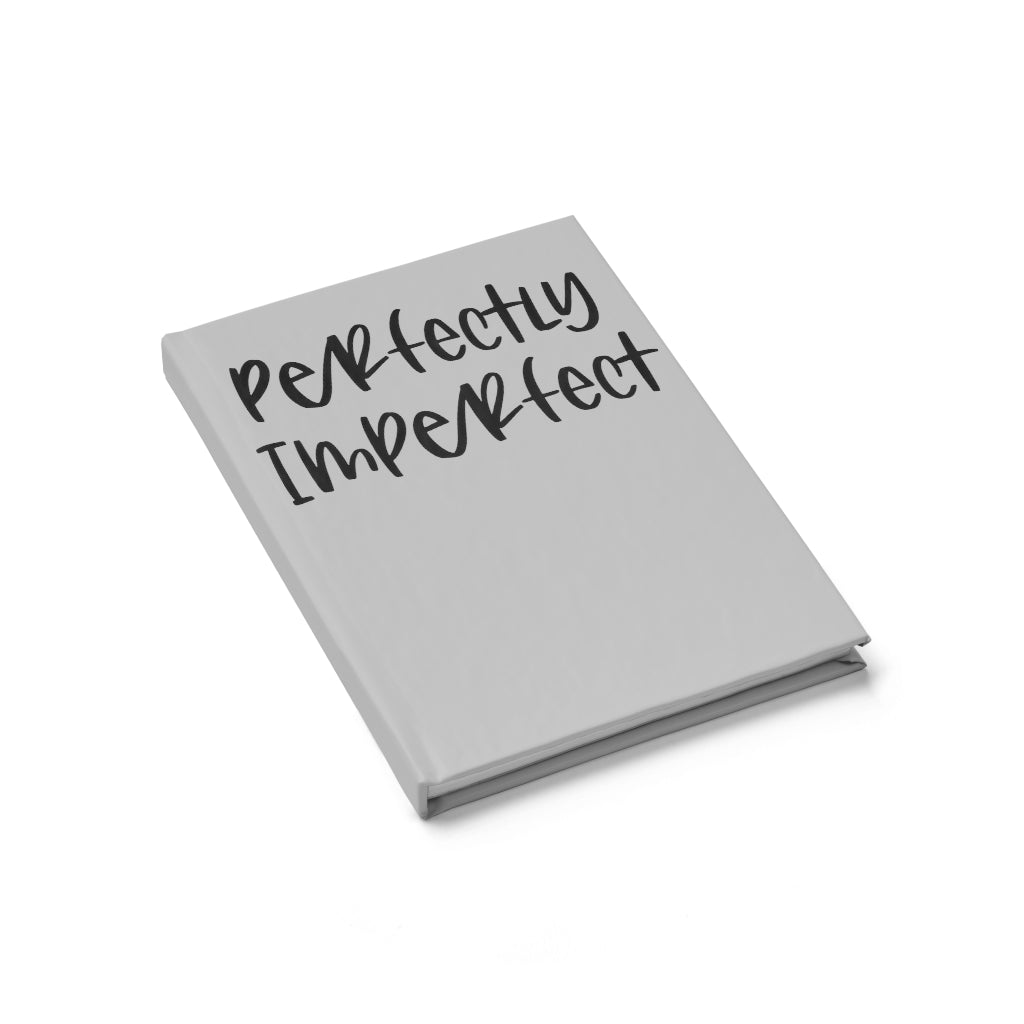 Perfectly Imperfect Journal (Slate) - Ruled Line