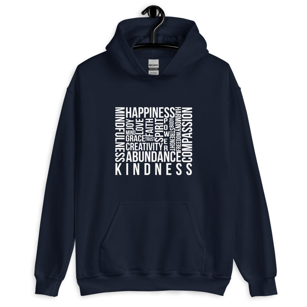 Kindness Square Unisex Hoodie
