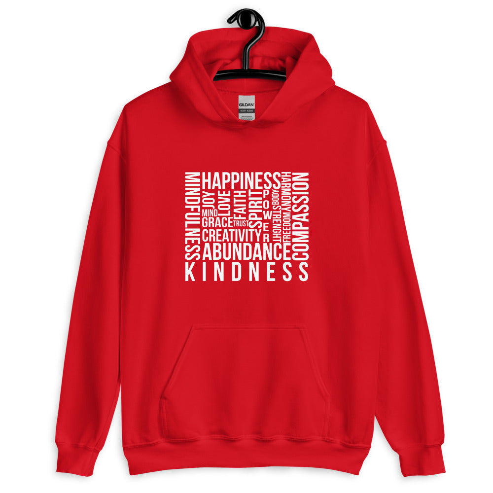 Kindness Square Unisex Hoodie