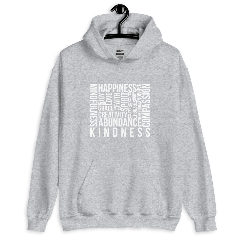 Kindness Square Unisex Hoodie