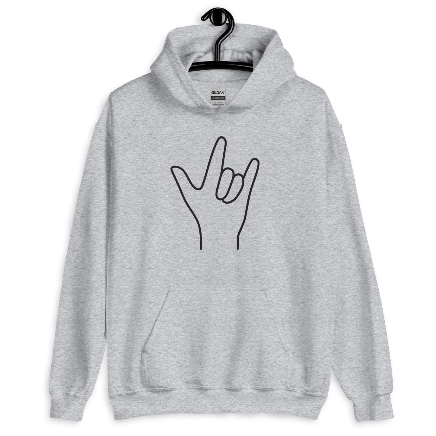 I Love You Unisex Hoodie