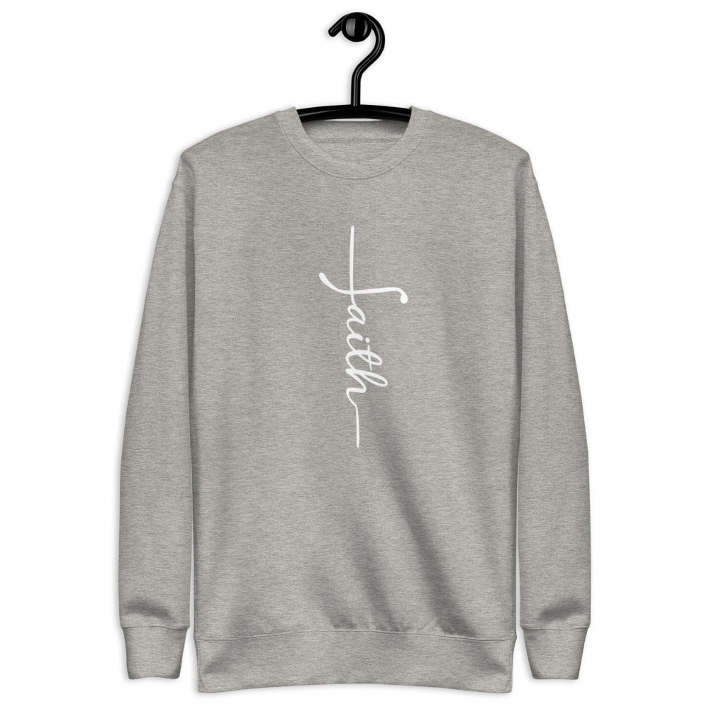Faith Unisex Premium Crewneck Sweatshirt