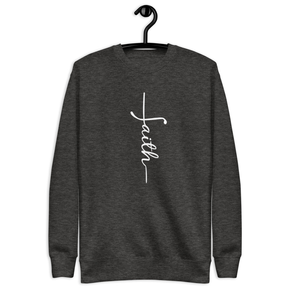 Faith Unisex Premium Crewneck Sweatshirt
