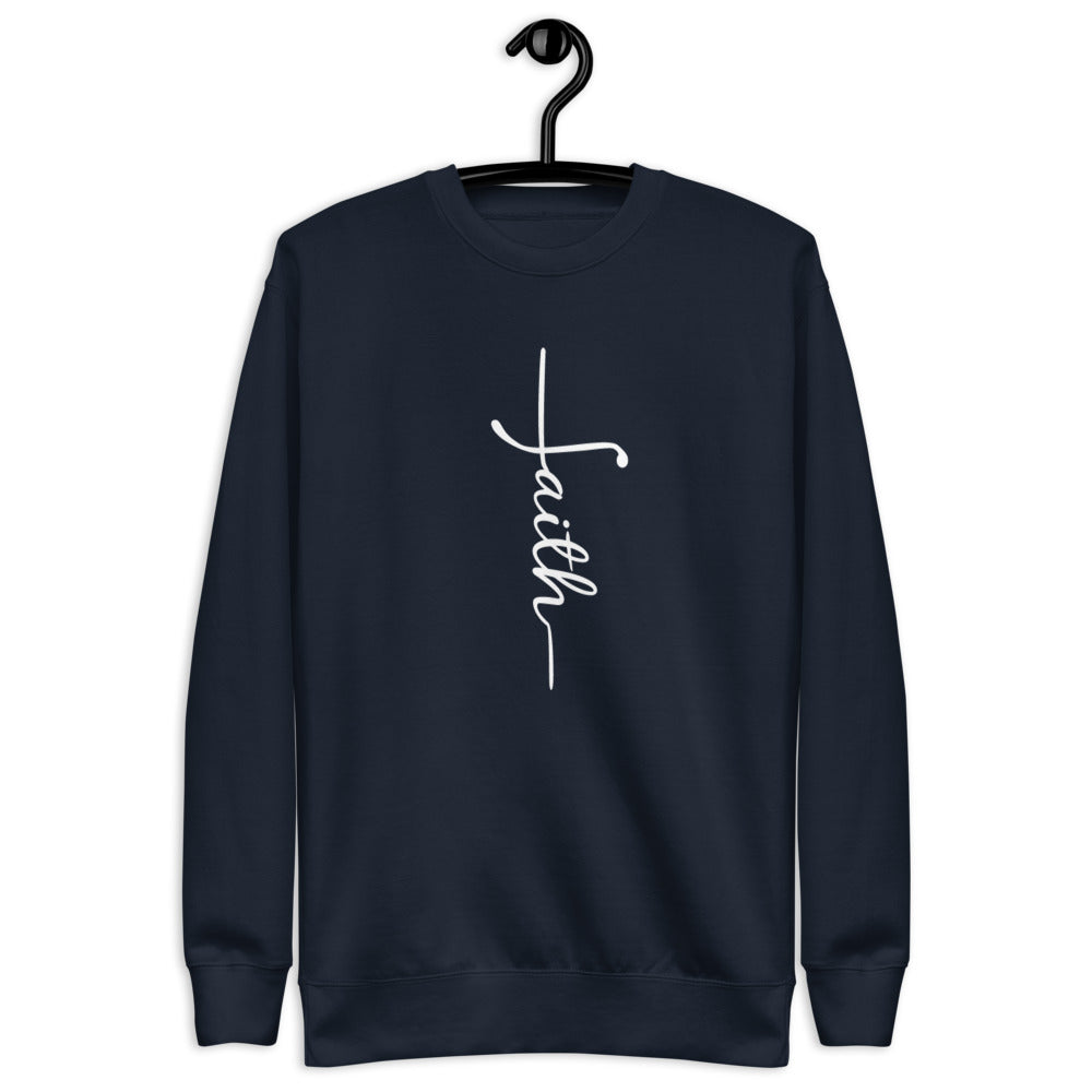 Faith Unisex Premium Crewneck Sweatshirt
