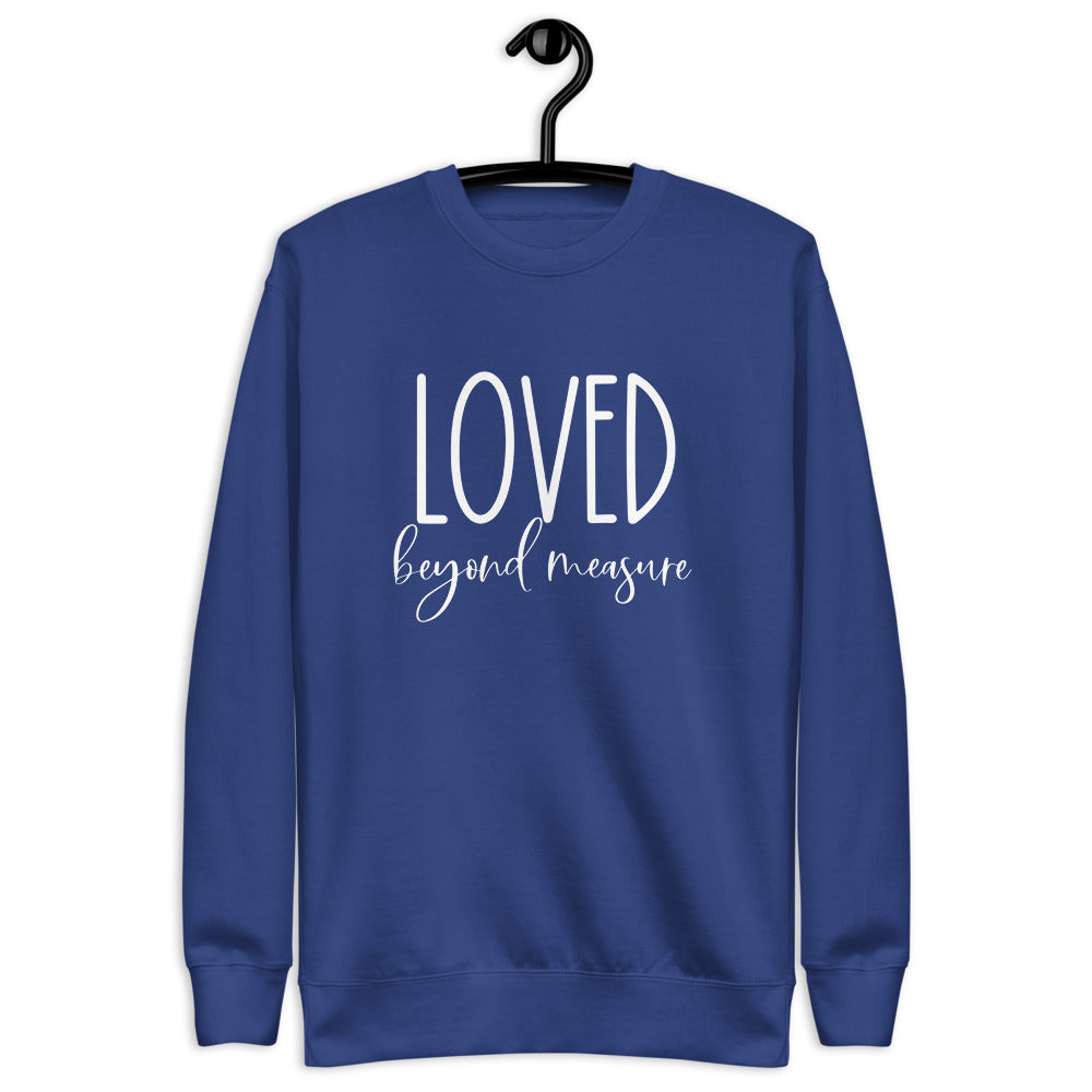 Loved Beyond Measure Unisex Premium Sweatshirt
