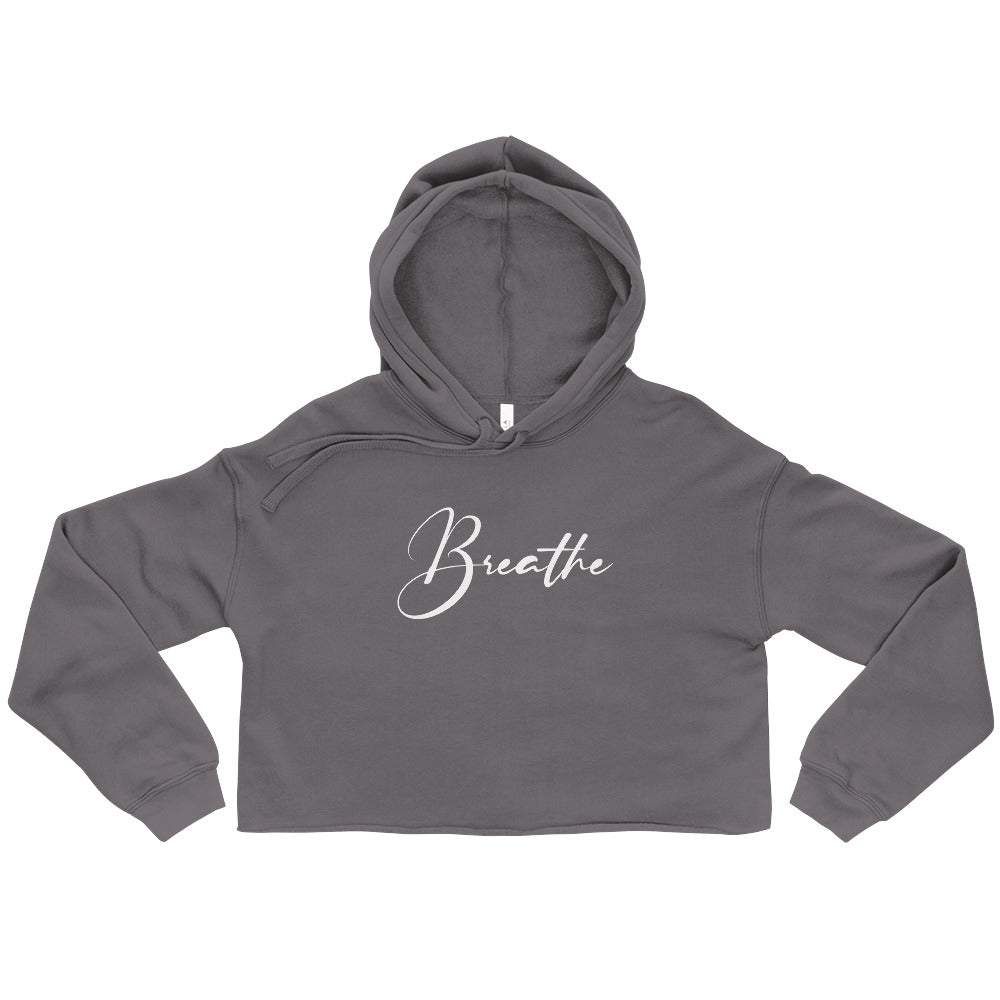 Breathe Cropped Hoodie