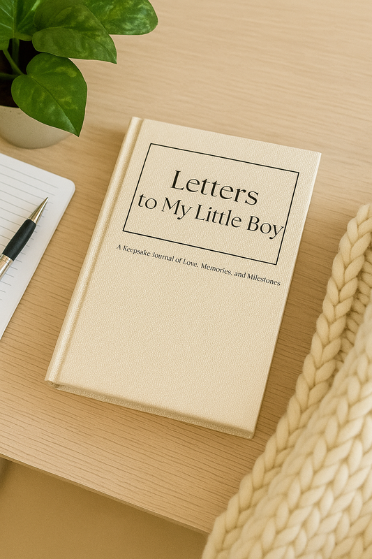 Letters to My Little Boy, Little Girl, Child & Angel Baby — A Heartfelt Keepsake Journal for Parents | Guided Memory Book by Adore You More (6x9 Hardcover)