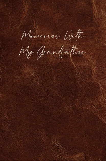 Hardcover ‘Memories With Someone Special’ 6x9 journal with leather-look cover and lined dated pages for recording meaningful memories.