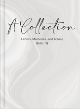 Load image into Gallery viewer, A Collection. Letters, Memories &amp; Advice from Birth to 18 (Hardcover)
