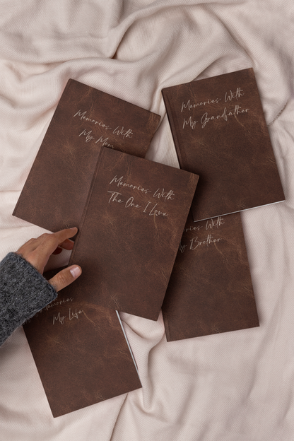 Memories With Someone Special – A Keepsake Journal for Meaningful Memories