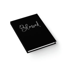 Load image into Gallery viewer, Blessed Journal (Black) - Ruled Line
