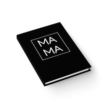 Load image into Gallery viewer, MAMA Journal (Black) - Ruled Line
