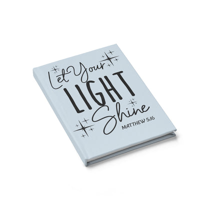 Let Your Light Shine Journal (Sky) - Ruled Line