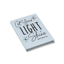 Load image into Gallery viewer, Let Your Light Shine Journal (Sky) - Ruled Line
