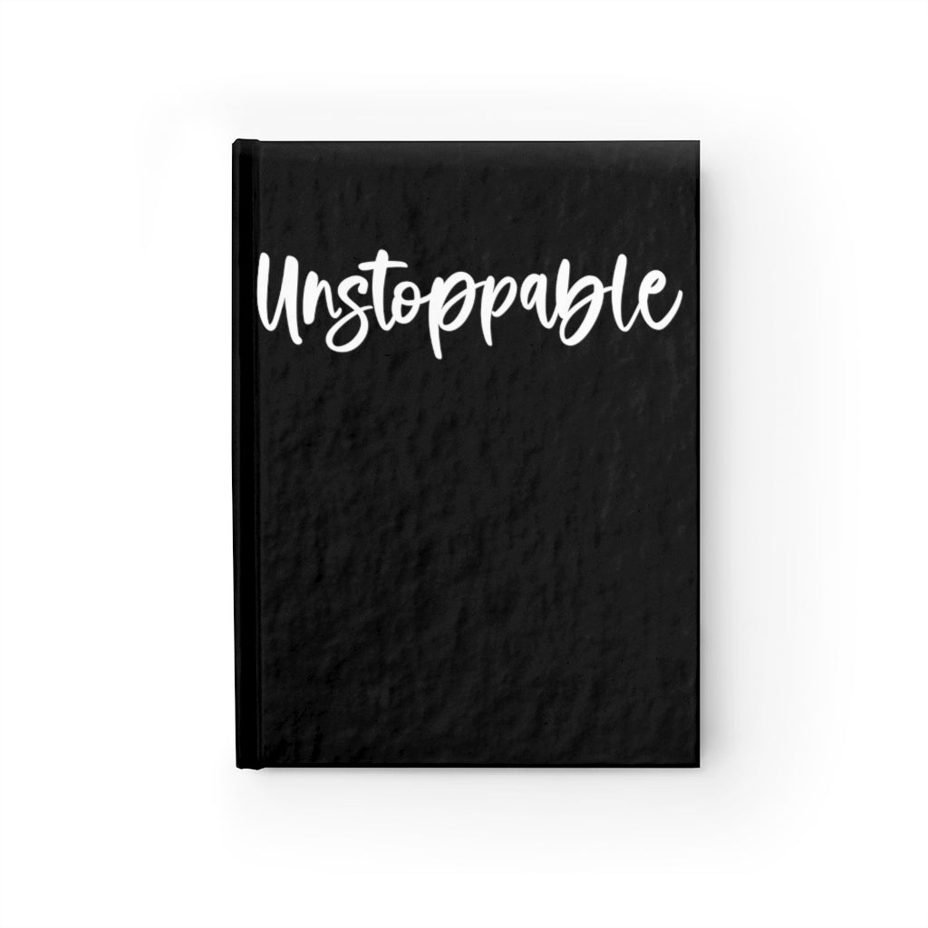 Unstoppable Journal (Black) - Ruled Line