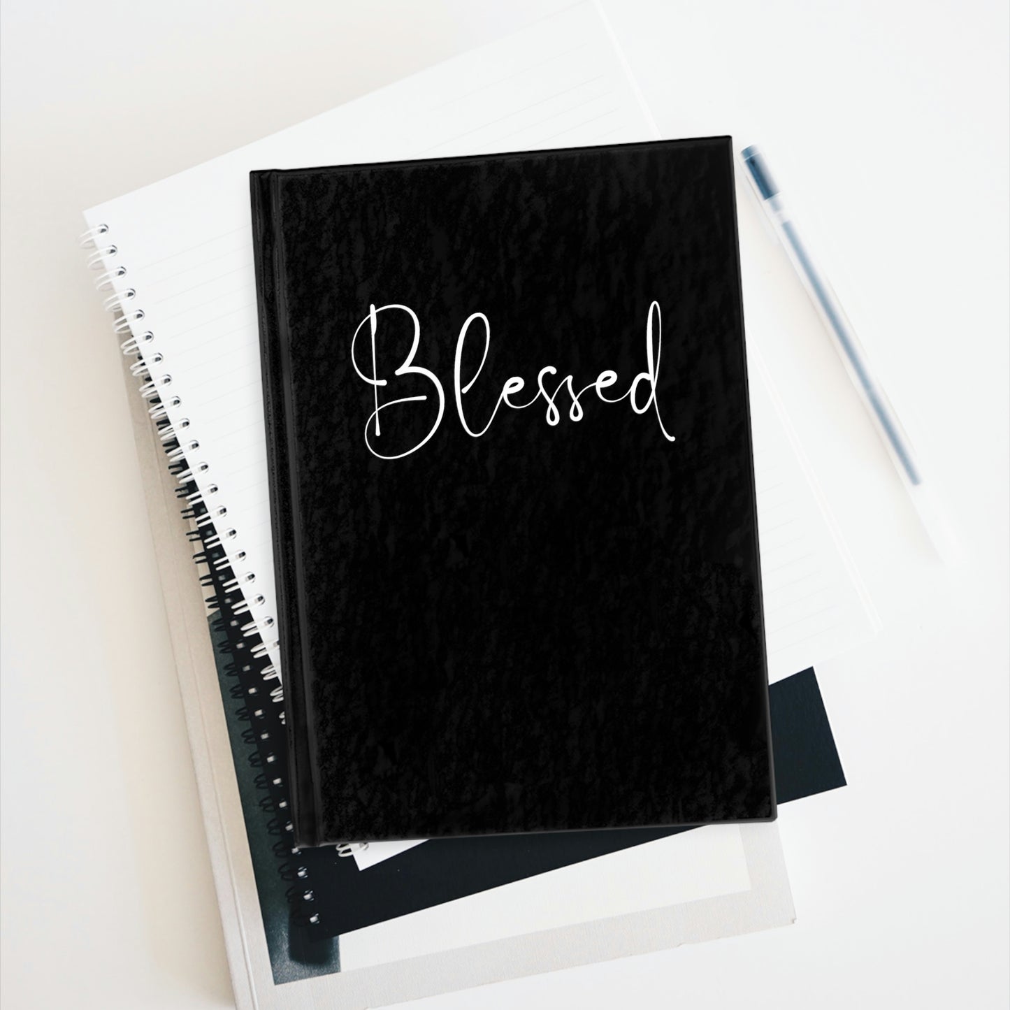 Blessed Journal (Black) - Ruled Line