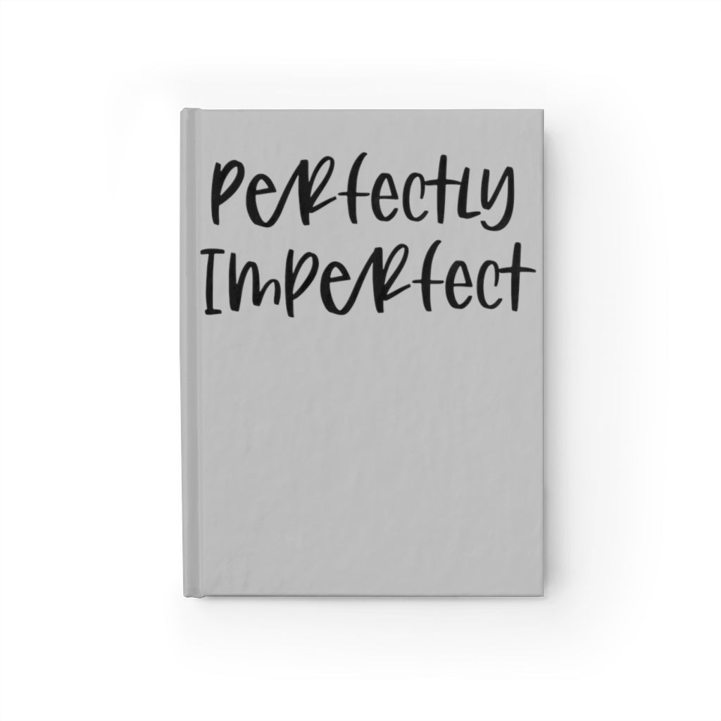 Perfectly Imperfect Journal (Slate) - Ruled Line