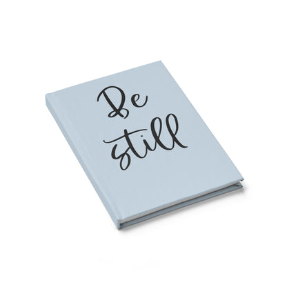 Be Still Journal (Sky) - Ruled Line