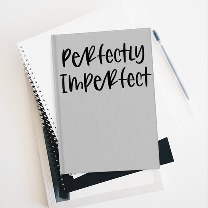 Perfectly Imperfect Journal (Slate) - Ruled Line