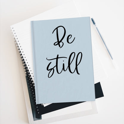 Be Still Journal (Sky) - Ruled Line