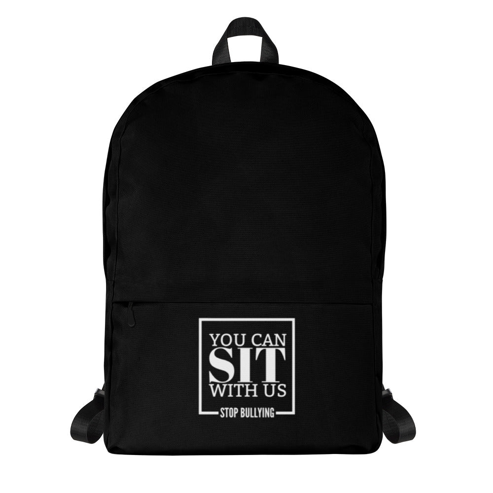 You Can Sit With Us Stop Bullying Backpack