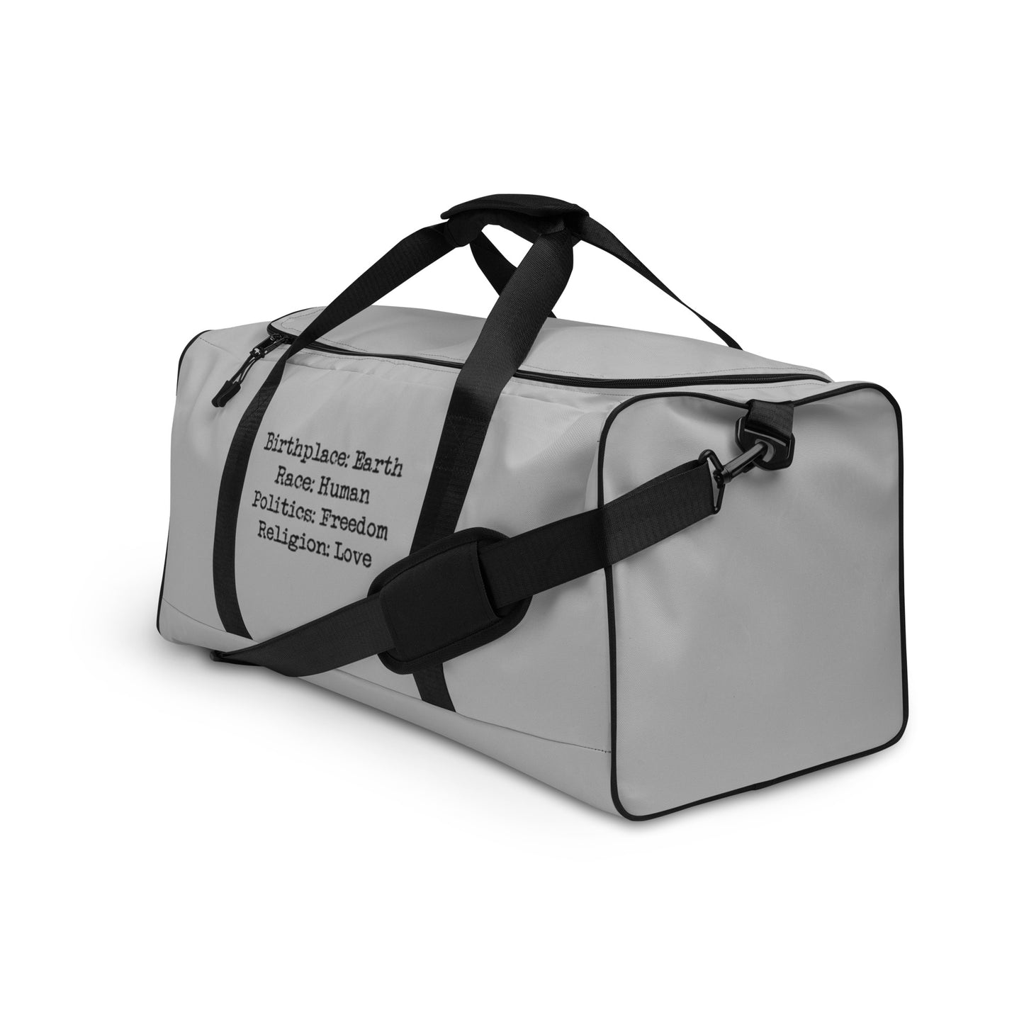 Birthplace: Earth Duffle Bag