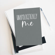 Load image into Gallery viewer, Unapologetically Me Journal (Deep Grey) - Ruled Line
