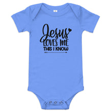 Load image into Gallery viewer, Jesus Loves Me This I Know Onesie
