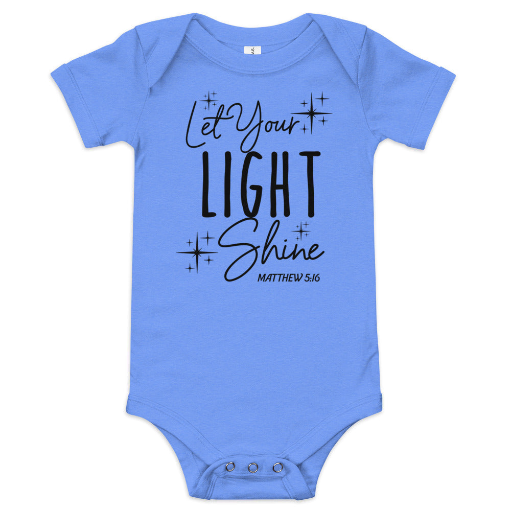 Let Your Light Shine Onesie