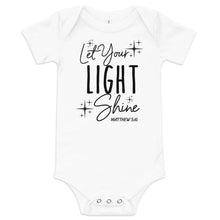 Load image into Gallery viewer, Let Your Light Shine Onesie
