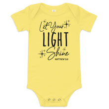 Load image into Gallery viewer, Let Your Light Shine Onesie
