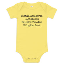 Load image into Gallery viewer, Birthplace: Earth Onesie
