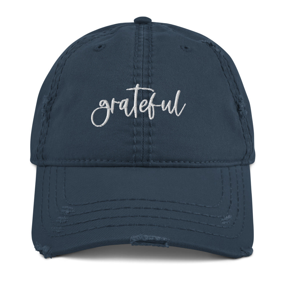 Grateful Dad Hat Embroidered