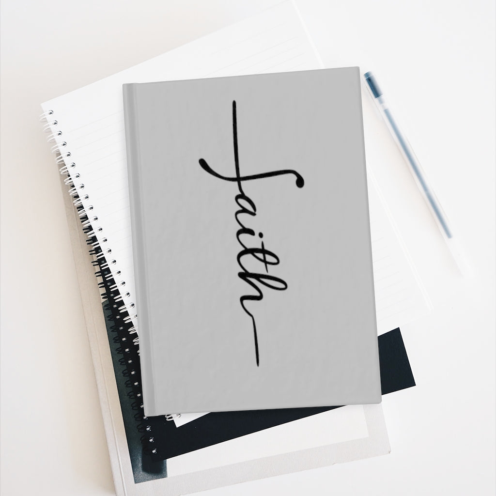 Faith Journal (Slate) - Ruled Line