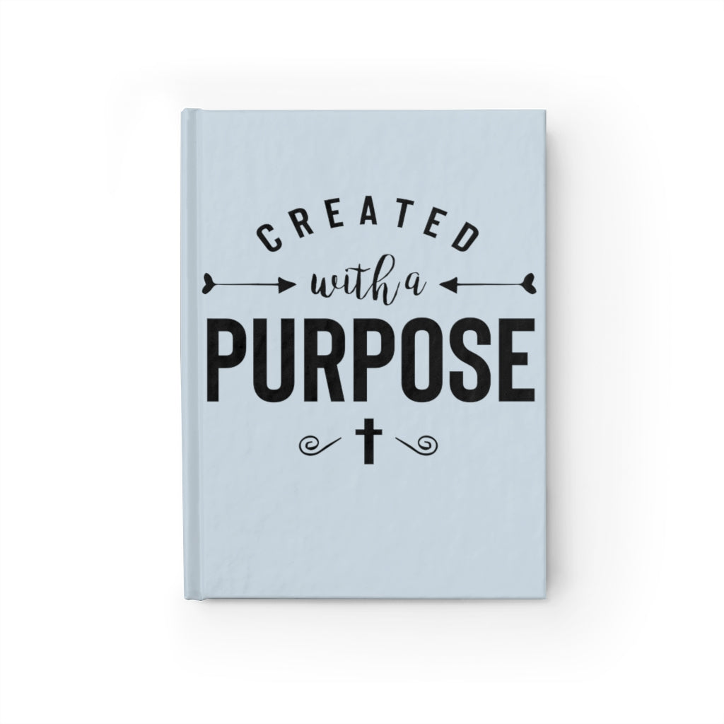 Created With A Purpose Journal (Sky) - Ruled Line