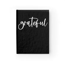 Load image into Gallery viewer, Grateful Journal (Black) - Ruled Line
