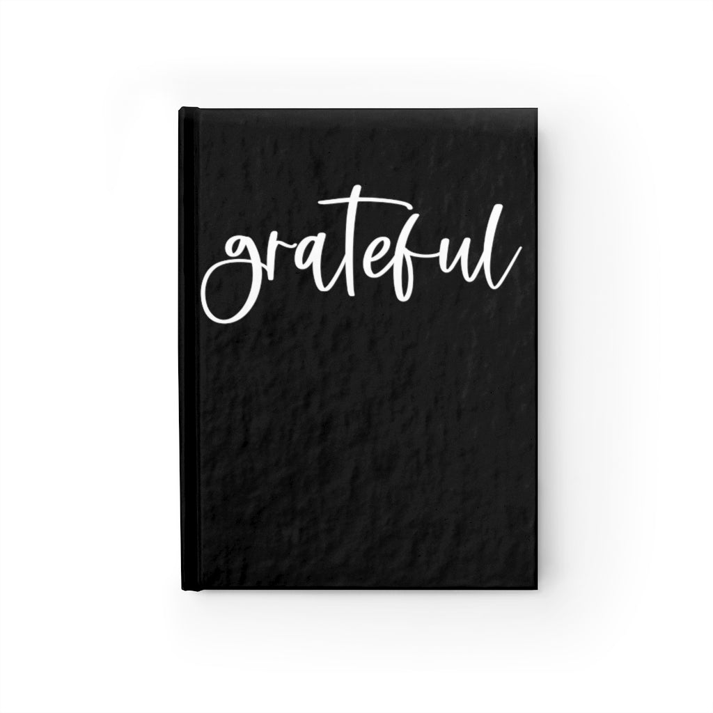 Grateful Journal (Black) - Ruled Line