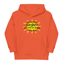 Load image into Gallery viewer, You Are My Sunshine Youth Eco Hoodie
