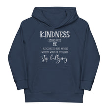 Load image into Gallery viewer, Stop Bullying Pledge Youth Eco Hoodie
