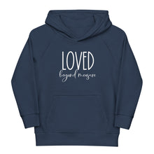 Load image into Gallery viewer, Loved Beyond Measure Youth Eco Hoodie
