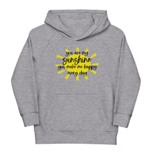 Load image into Gallery viewer, You Are My Sunshine Youth Eco Hoodie
