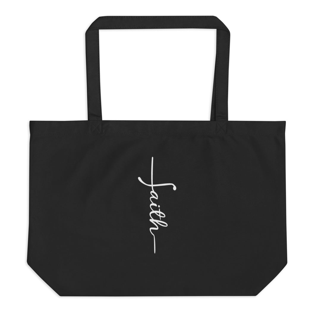 Faith Large Organic Tote