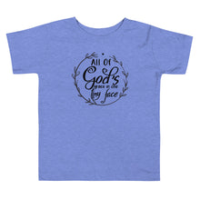 Load image into Gallery viewer, All of God&#39;s Grace in One Tiny Face Toddler Tee
