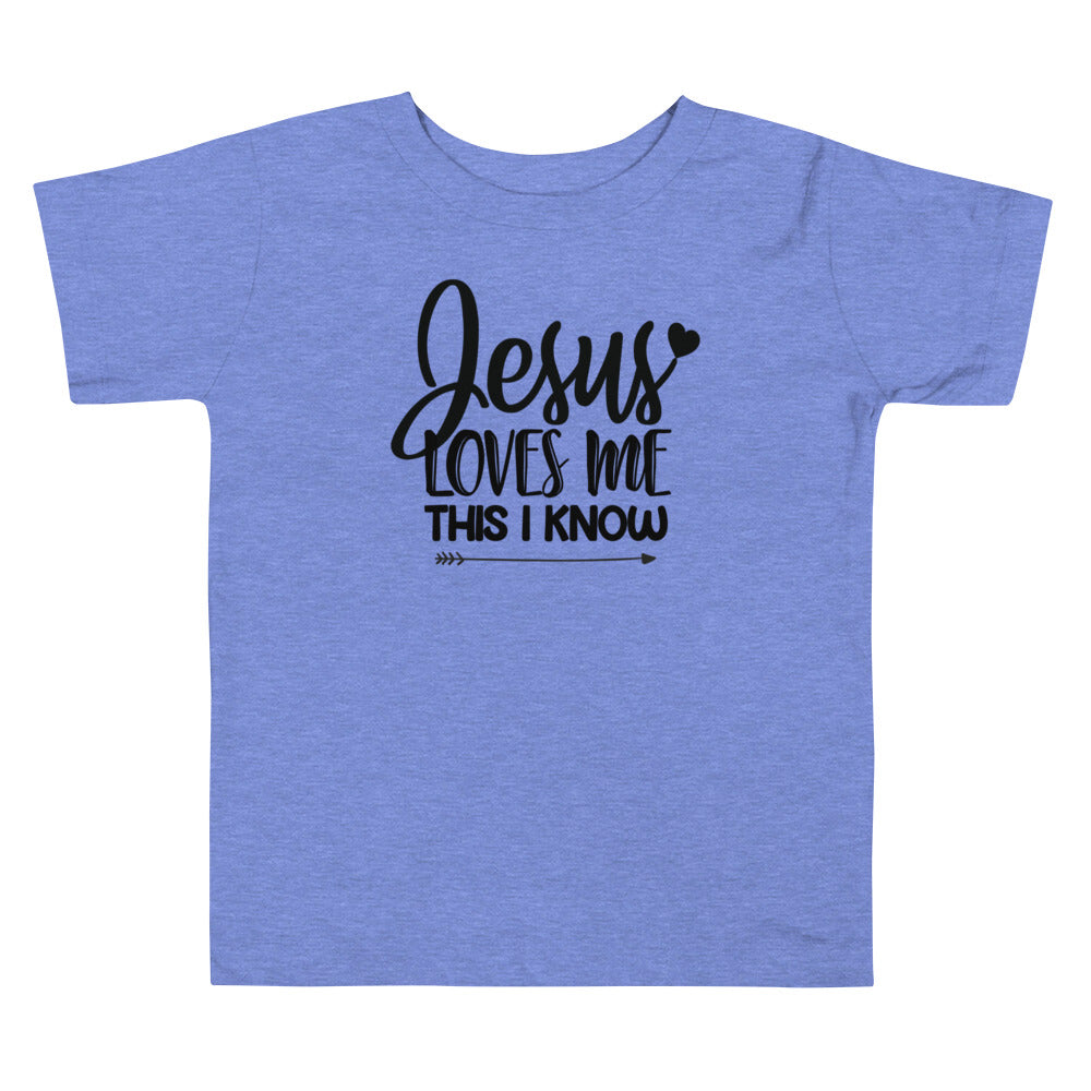 Jesus Loves Me This I Know Toddler Tee