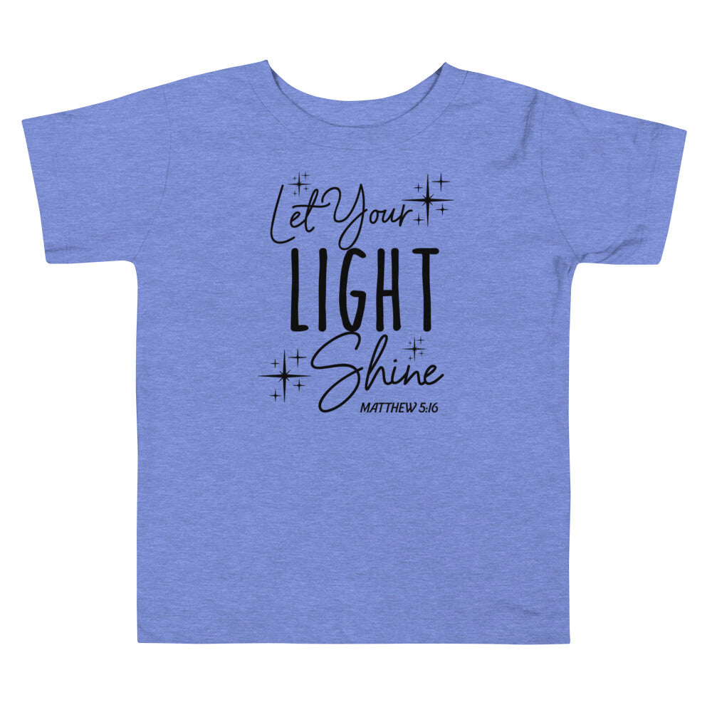 Let Your Light Shine Toddler Tee