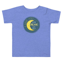 Load image into Gallery viewer, I Love You to the Moon and Back Toddler Tee
