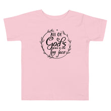 Load image into Gallery viewer, All of God&#39;s Grace in One Tiny Face Toddler Tee
